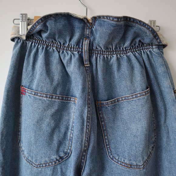 BDG Urban Outfitters Paperbag Blue Jeans, Size 27 - Picture 7 of 16